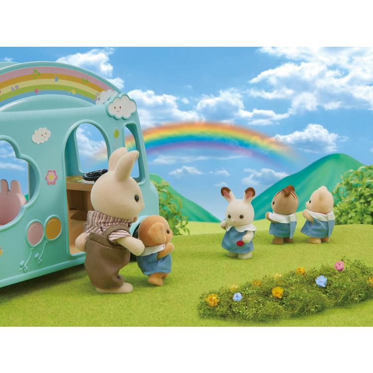 Sylvanian Families Rainbow Kindergarten Bus Gl+5317