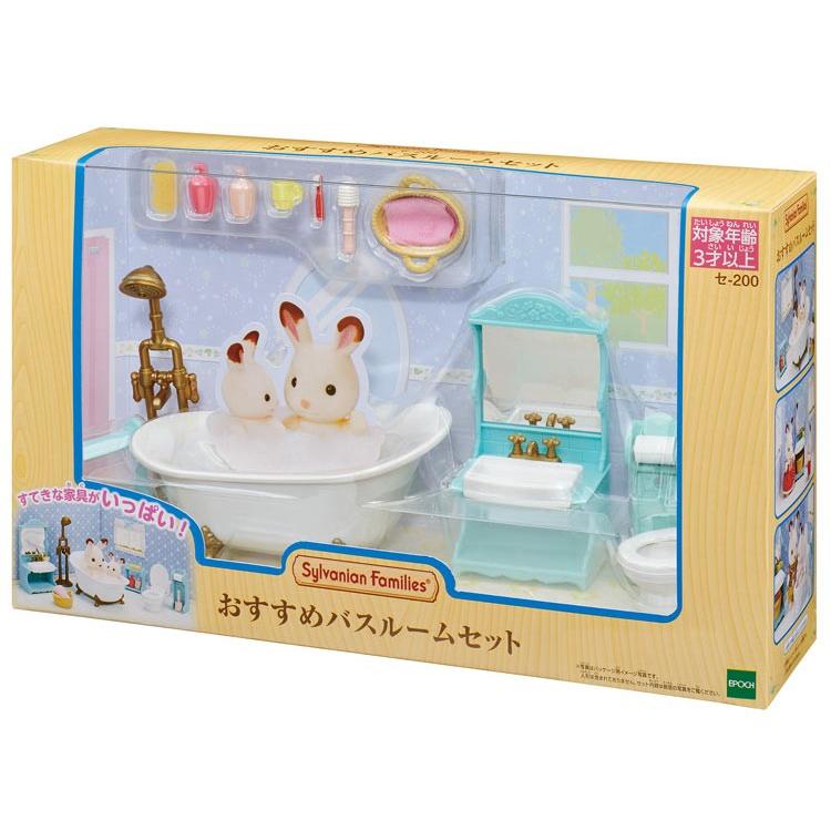 Sylvanian Families Recommended Bathroom Set Se-200