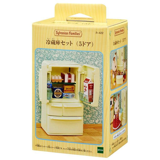 Sylvanian Families Refrigerator Set (5 Doors) Car-422