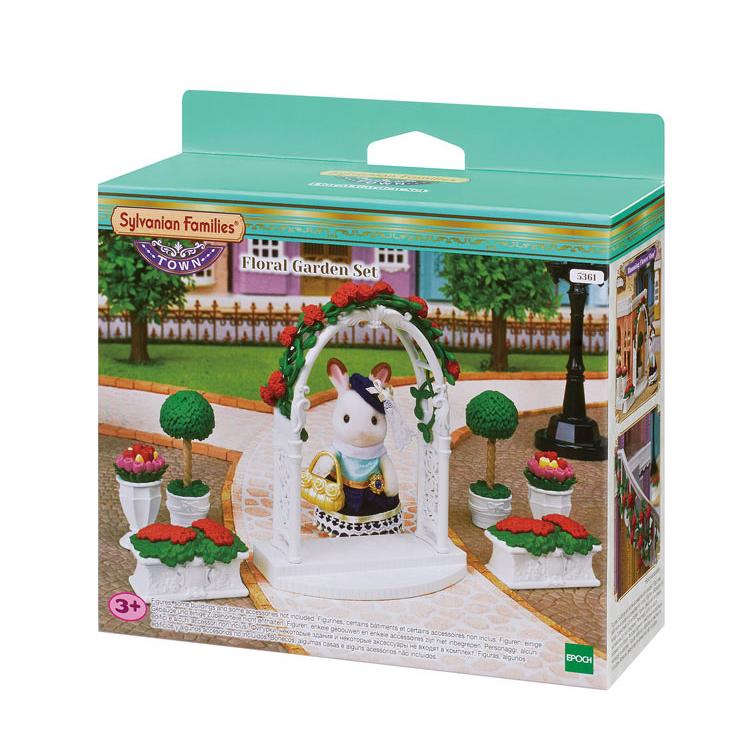 Sylvanian Families Rose Arch Flower Pot Gl+5361