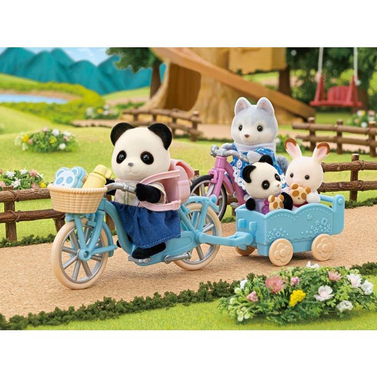 Sylvanian Families Run Run Cycling Set - Panda Girl - Df-17