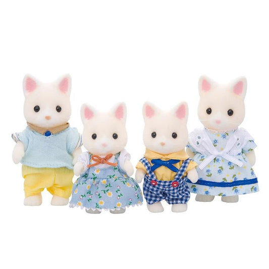 Sylvanian Families Silk Cat Family Fs-12