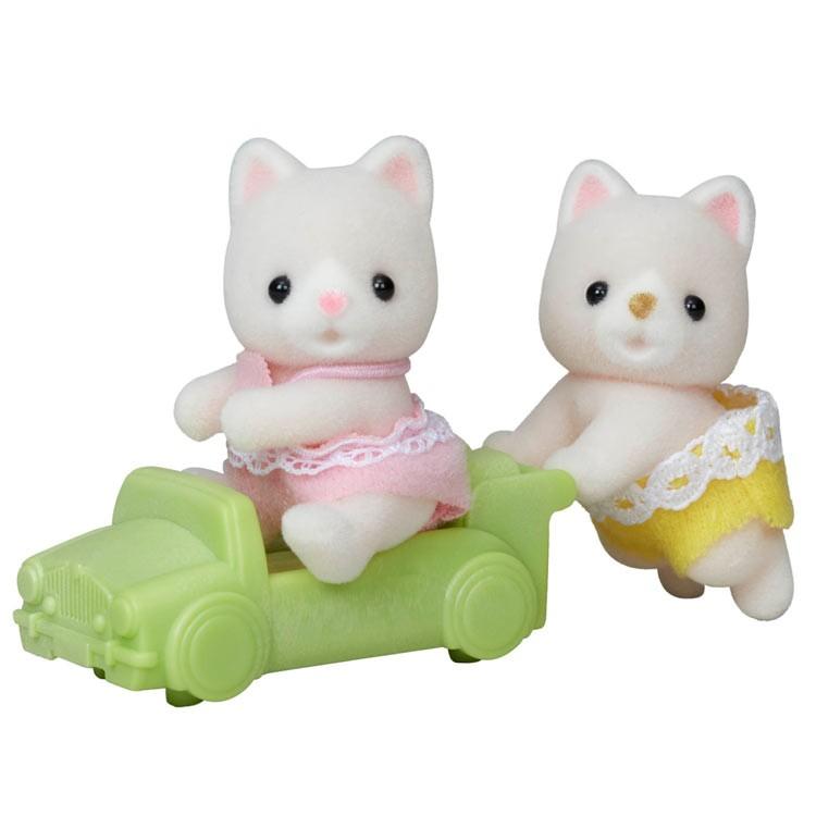 Sylvanian Families Silk Cat Twins Ni-111