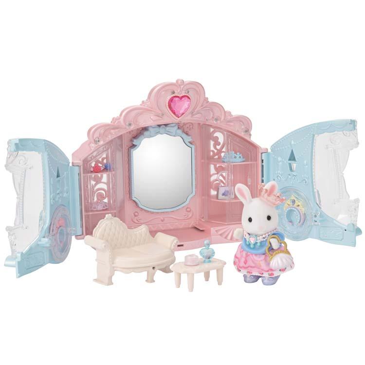 Sylvanian Families Sparkly Carriage Stylish Room Set Fu-19