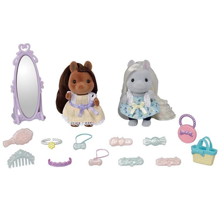 Sylvanian Families Stylish Pony Friends Set Fu-17