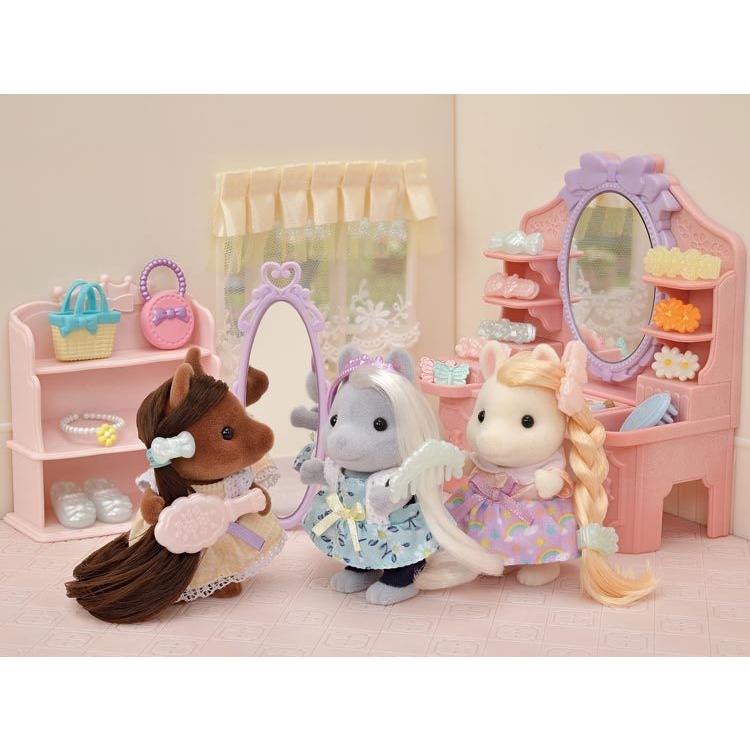 Sylvanian Families Stylish Pony Friends Set Fu-17