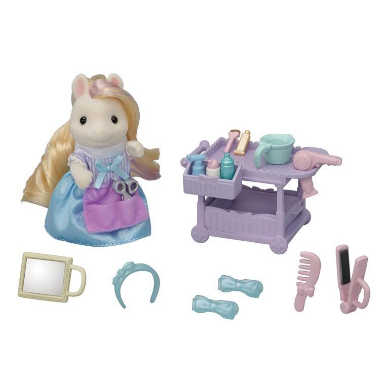 Sylvanian Families Stylish Pony Hairdresser Set Fu-15