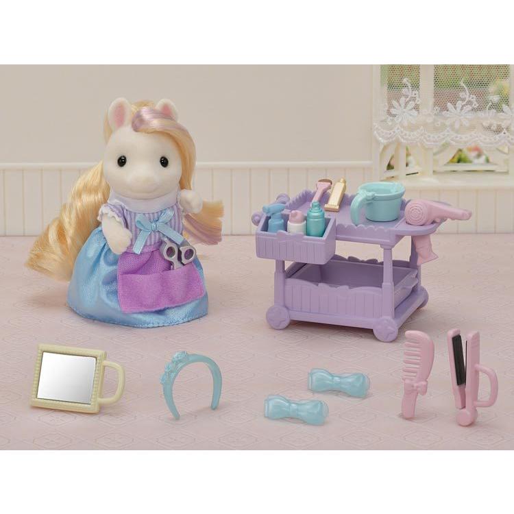 Sylvanian Families Stylish Pony Hairdresser Set Fu-15