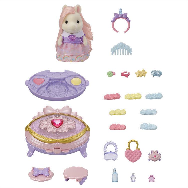 Sylvanian Families Stylish Pony Vanity Dresser Set Fu-18