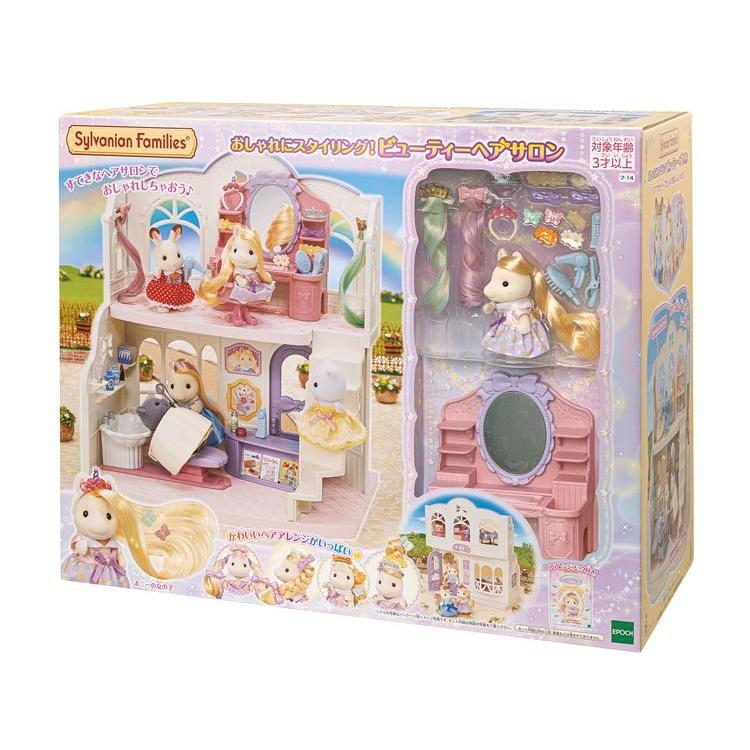 Sylvanian Families Stylish Styling! Beauty Hair Salon Fu-14