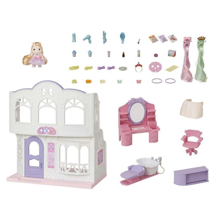 Sylvanian Families Stylish Styling! Beauty Hair Salon Fu-14