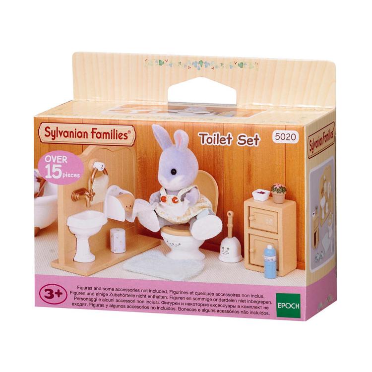 Sylvanian Families Toilet Set Uk+5020