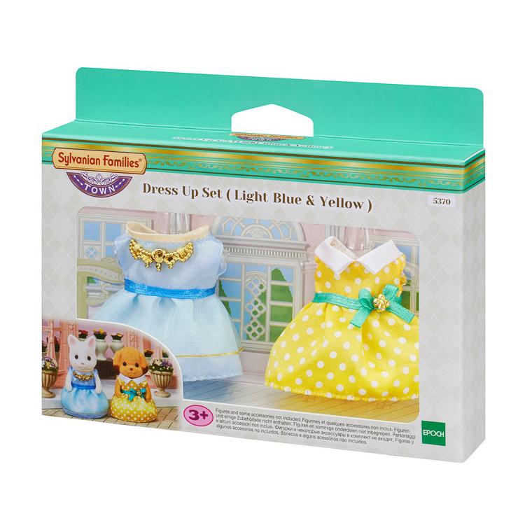 Sylvanian Families Town Dress Up Set (Light Blue & Yellow) Gl+5370