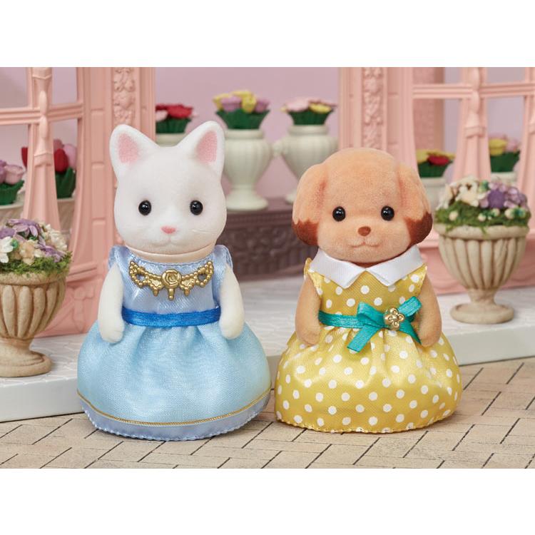 Sylvanian Families Town Dress Up Set (Light Blue & Yellow) Gl+5370