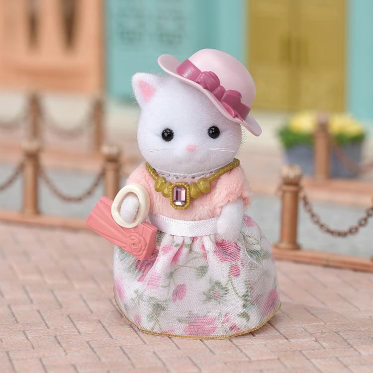 Sylvanian Families Town Fashion Coordination Set -Persian Cat Lady- Gl+5461