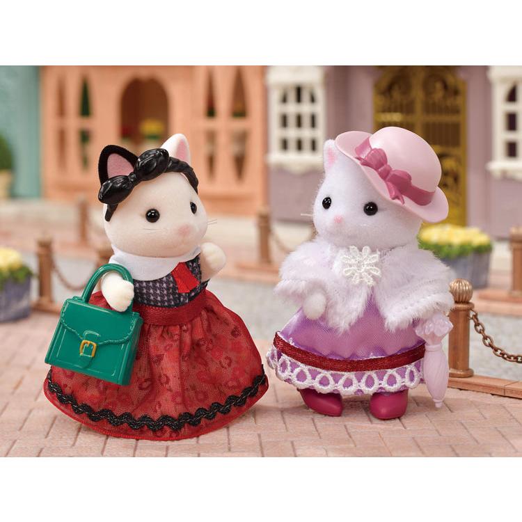 Sylvanian Families Town Fashion Coordination Set -Persian Cat Lady- Gl+5461