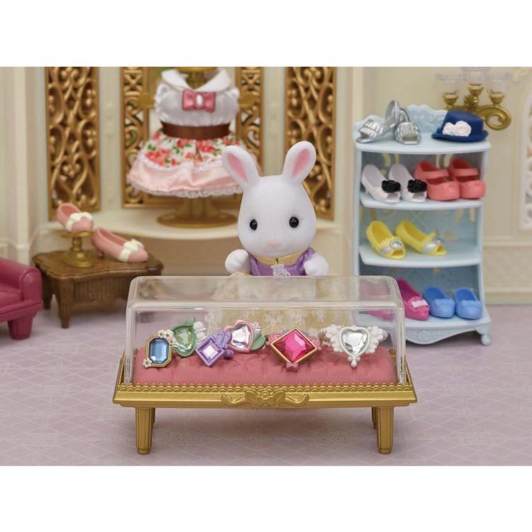 Sylvanian Families Town Fashion Coordination Set - Sparkling Jewelry Collection - Tvs-14