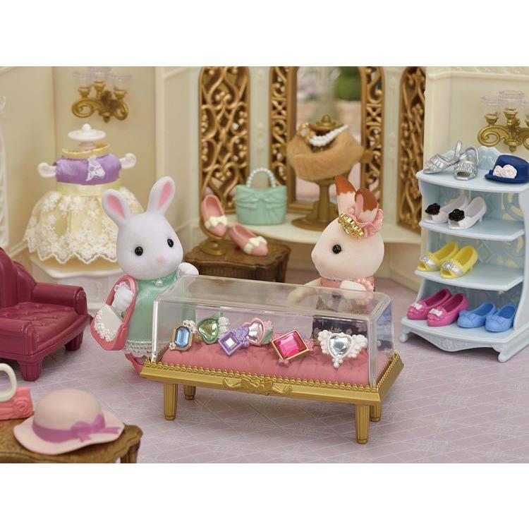 Sylvanian Families Town Fashion Coordination Set - Sparkling Jewelry Collection - Tvs-14