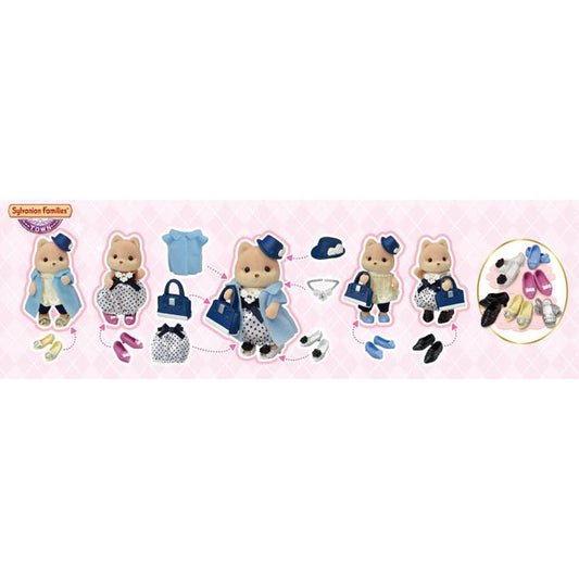 Sylvanian Families Town Fashion Coordination Set - Stylish Shoes Collection - Gl+5541