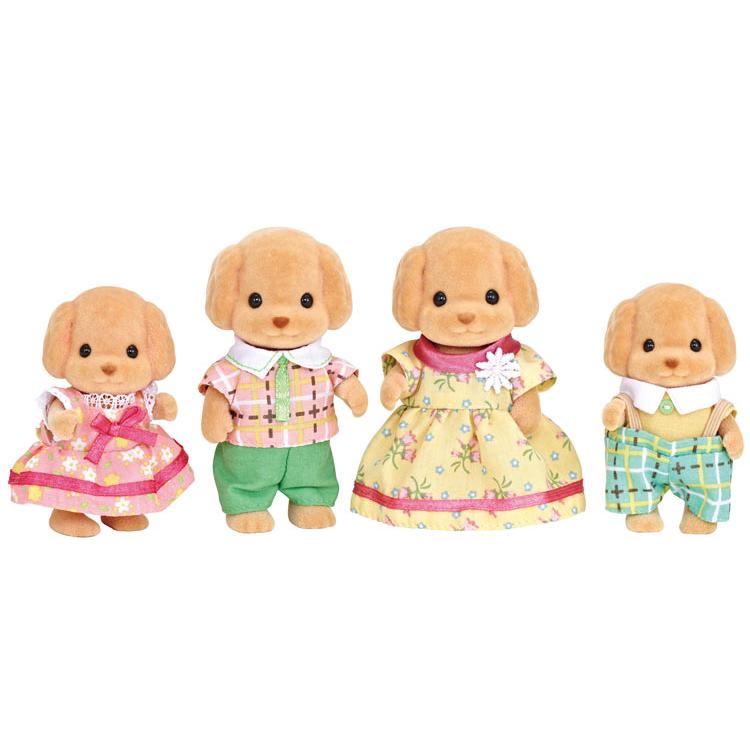 Sylvanian Families Toy Poodle Family Gl+5259