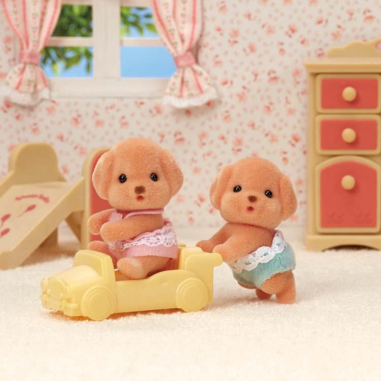 Sylvanian Families Toy Poodle Twins Gl+5425