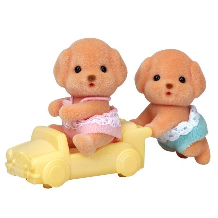 Sylvanian Families Toy Poodle Twins I-115