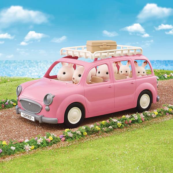 You Can Ride A Lot Of Sylvanian Families! Picnic Wagon Gl+5535