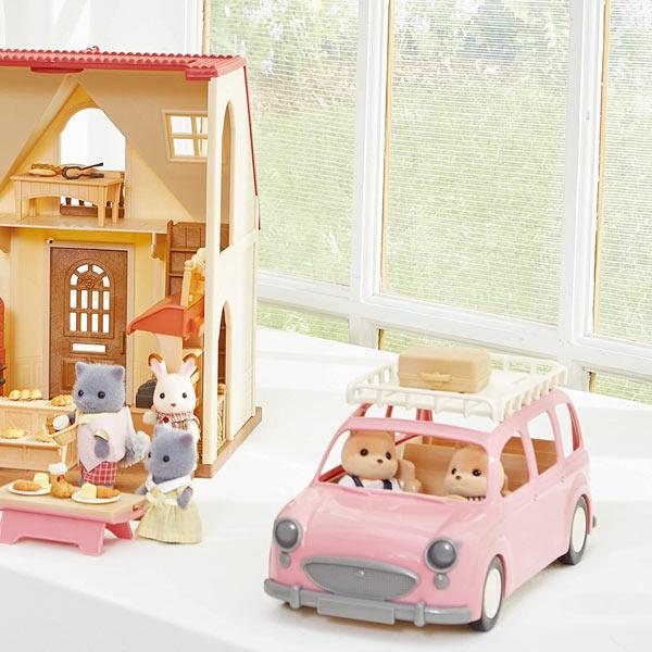 You Can Ride A Lot Of Sylvanian Families! Picnic Wagon Gl+5535