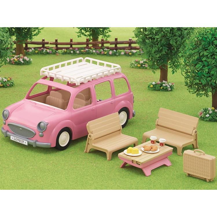 You Can Ride A Lot Of Sylvanian Families! Picnic Wagon V-06