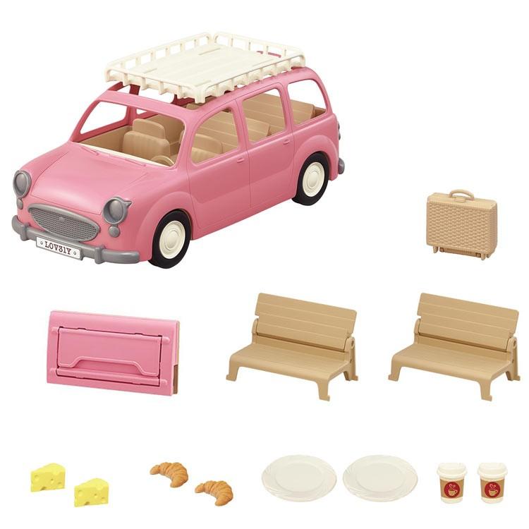 You Can Ride A Lot Of Sylvanian Families! Picnic Wagon V-06