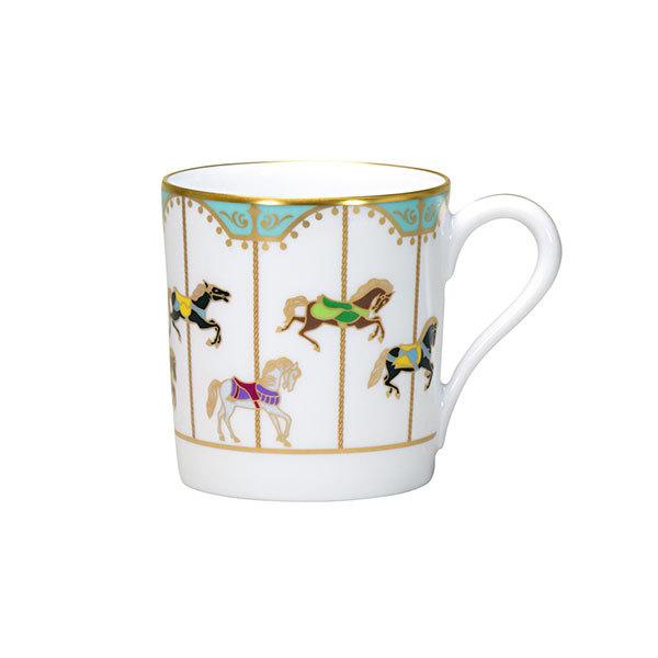 Tableware Mug Okura Touen Successful Series Carousel Mug (Blue)