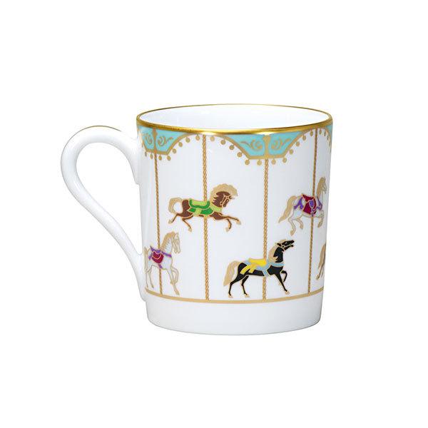 Tableware Mug Okura Touen Successful Series Carousel Mug (Blue)