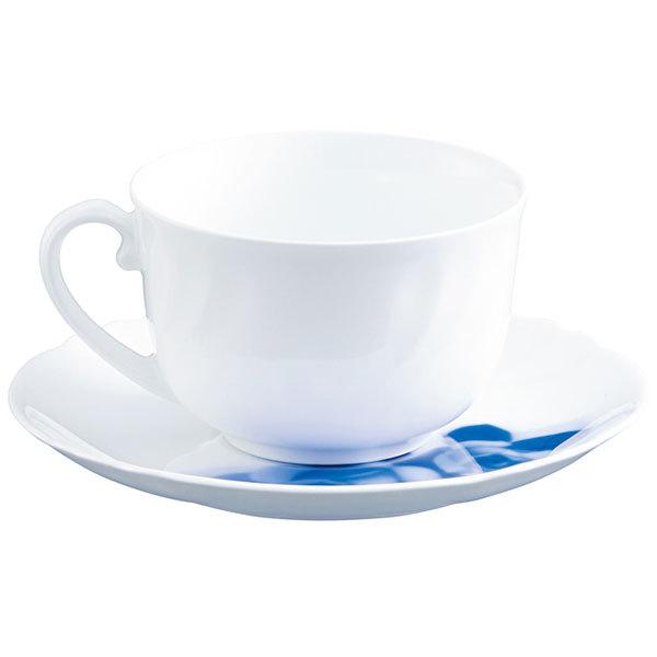 Tableware Cup Okura Touen Blue Rose Janet Morning Bowl