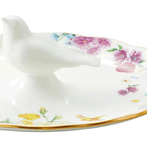 Tableware Noritake Chesty Tray with figurine small bird