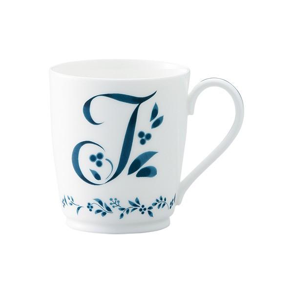 Tableware Mug Noritake NORITAKE Alphabet Mug Collection Initial J