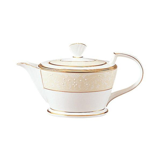 Tableware Teapot Noritake NORITAKE White Palace Teapot (880cc)