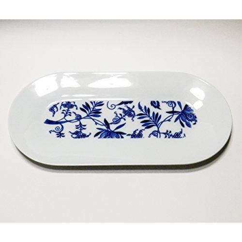 Bohemia Cobalt Oval Dish 40Cm