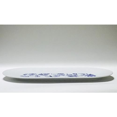 Bohemia Cobalt Oval Dish 40Cm