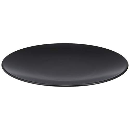 Koyo Pottery Koyo Dish Patio Approx. 28Cm Round Plate Black Matte Black Large Plate Serving Plate Stylish Made In Japan 14730002