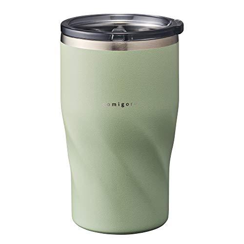 Doshisha Tumbler with Lid 0.36L Drinking Green FOCUS