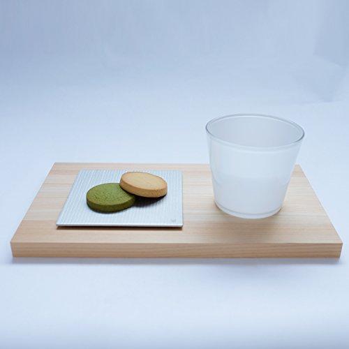 Alart Hinoki + Aluminum Plate Corner Line Rectangle