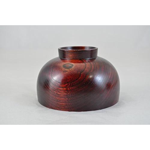 Yamanaka Lacquerware Kashoan Wooden Soup Bowl Plug Cloth Bag Red Stainless Steel So-350