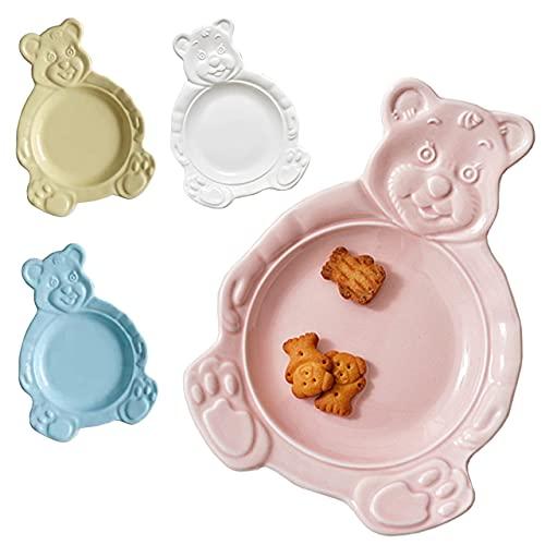 Korean Interior Korean Interior Bear Plate Bear Plate Bear Plate Plate Stylish Interior Bear (Pink)