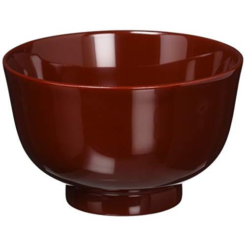 Masano Echizen Lacquerware Dishwasher Safe Kyoto Style Soup Bowl Ancient Vermilion