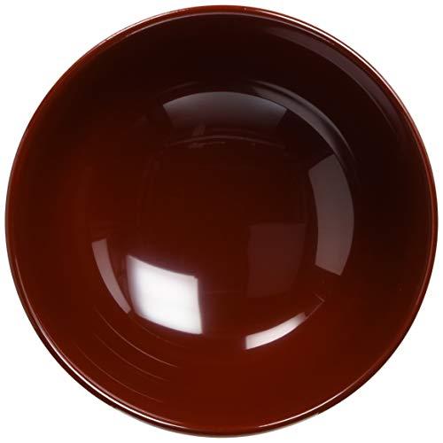 Masano Echizen Lacquerware Dishwasher Safe Kyoto Style Soup Bowl Ancient Vermilion