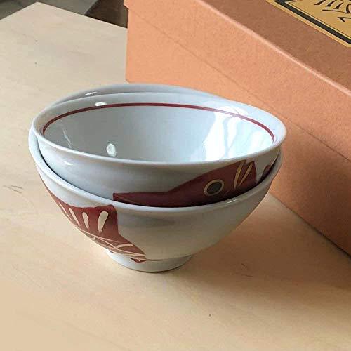 Kurochin Kiln Medetai (Medetai) Tea Bowl Pair Gift