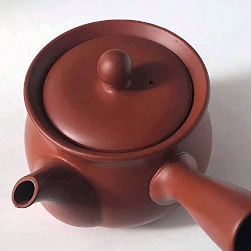 Teapot Red Vermilion Extra Large Tokoname Ware