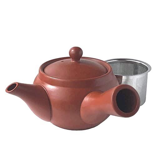 Teapot Red Vermillion Tokoname Ware