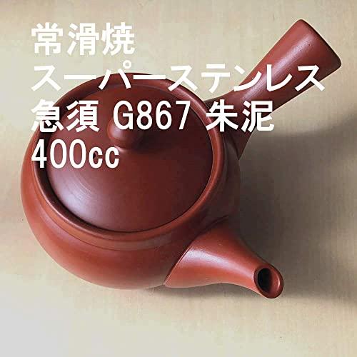 Teapot Red Vermillion Tokoname Ware