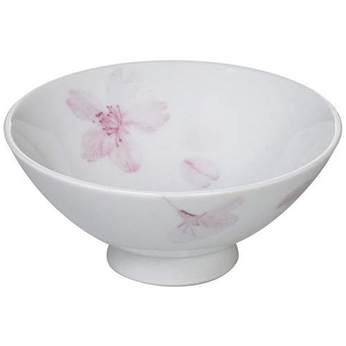 Ale-Net Rice Bowl, Cherry Blossom Printed Nakahira, Set Of 5